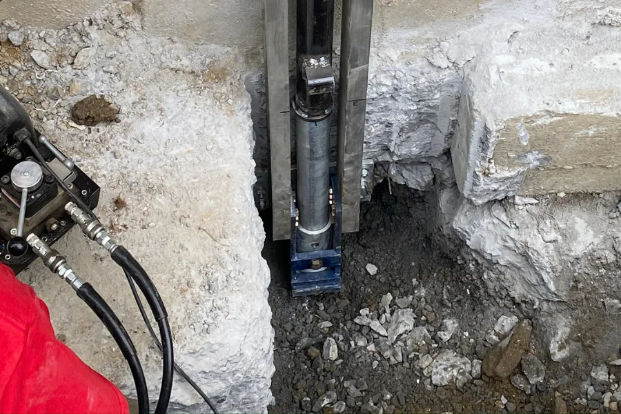Injection Pier Installation in Dumas, AR