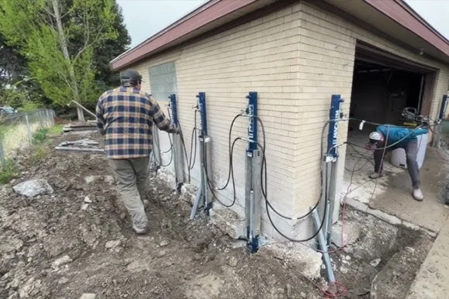 Injection Pier Installation in Dumas, AR