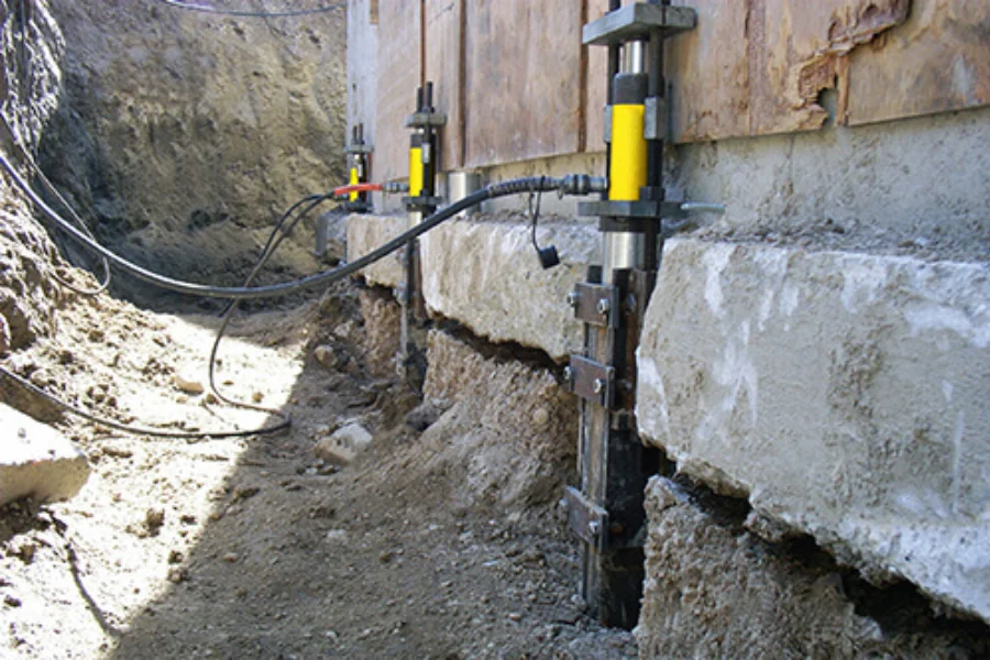 Injection Pier Installation in Dumas, AR