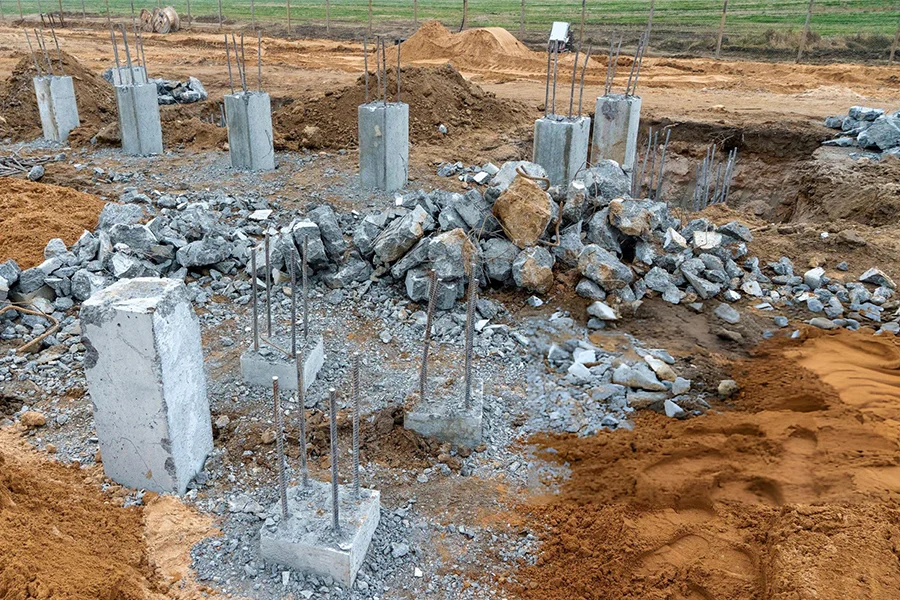 Pre-Construction Pier Installation in Dumas, AR