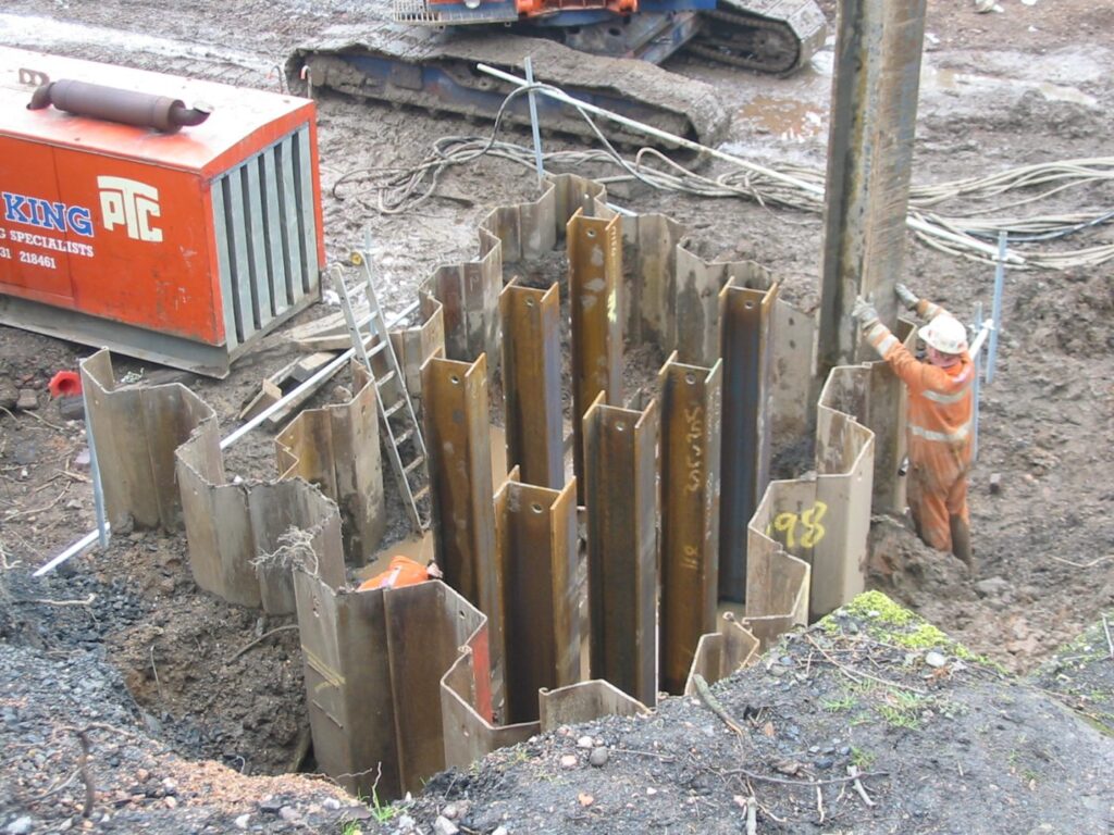 Pressed Steel Pilings in Dumas, AR