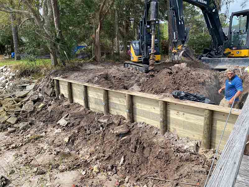 Seawall Repair in Dumas, AR