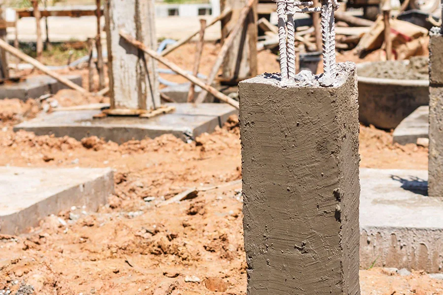 Slab Pier Installation in Dumas, AR